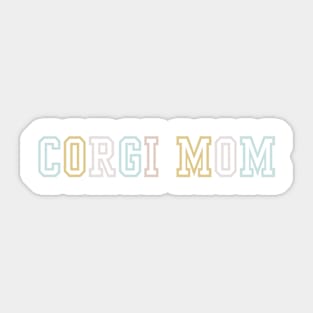 Corgi Mom Sticker